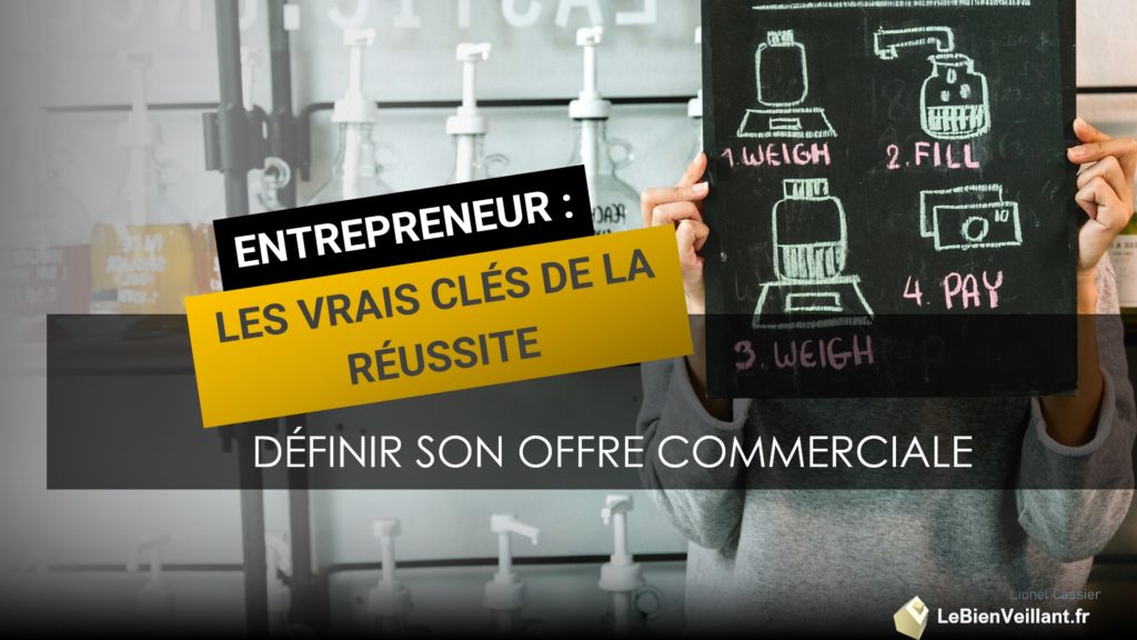 formation creation entreprise : Définir son offre commerciale